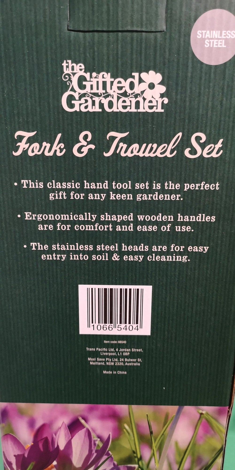 Garten Set "the Gifted Gardener". Harke und kleine Spitzschaufel - British Moments