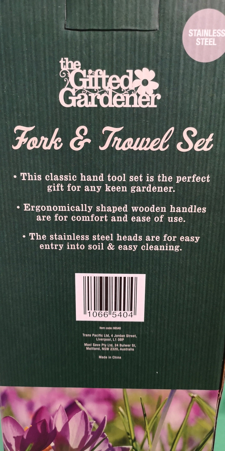 Garten Set "the Gifted Gardener". Harke und kleine Spitzschaufel - British Moments