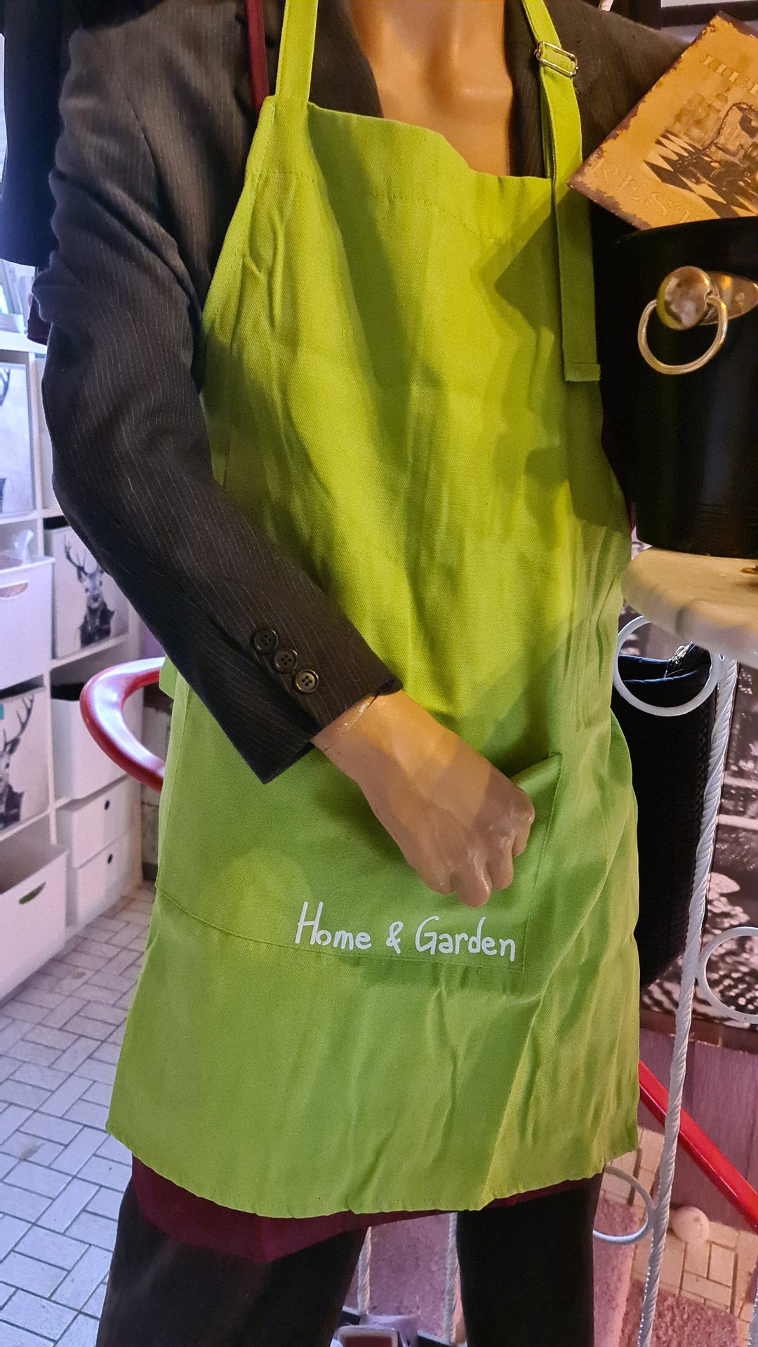 Gartenschürze " Home & Garden ", hellgrün - British Moments
