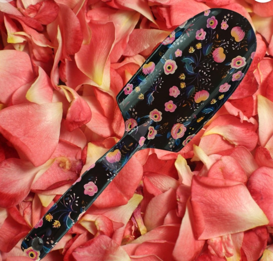 Gartenwerkzeug Blümchenmuster, Metall, Landhaus-Stil - British Moments / Fernweh-Kaufhaus