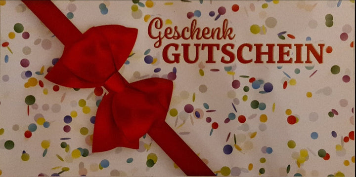 GESCHENK-GUTSCHEIN 20,00 EURO. Eine tolle Überraschung zum Selbst Aussuchen - Geschenkgutscheine