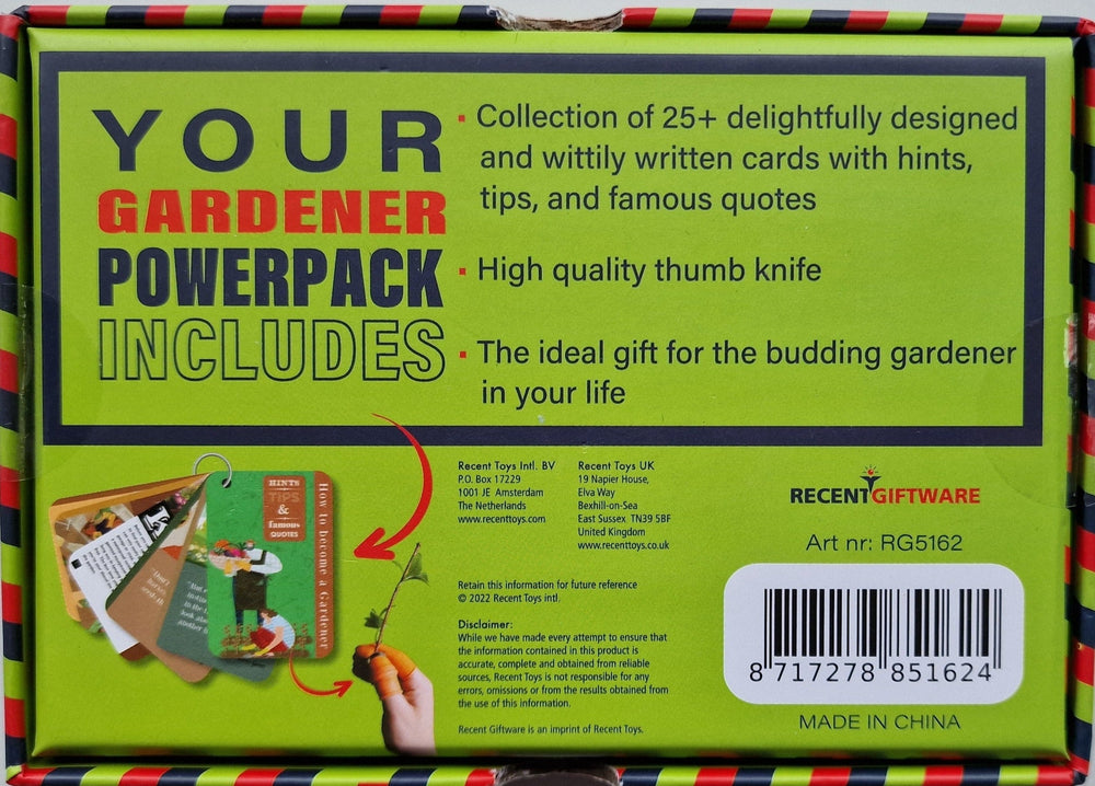 Geschenk-Set "How to become a Gardener"