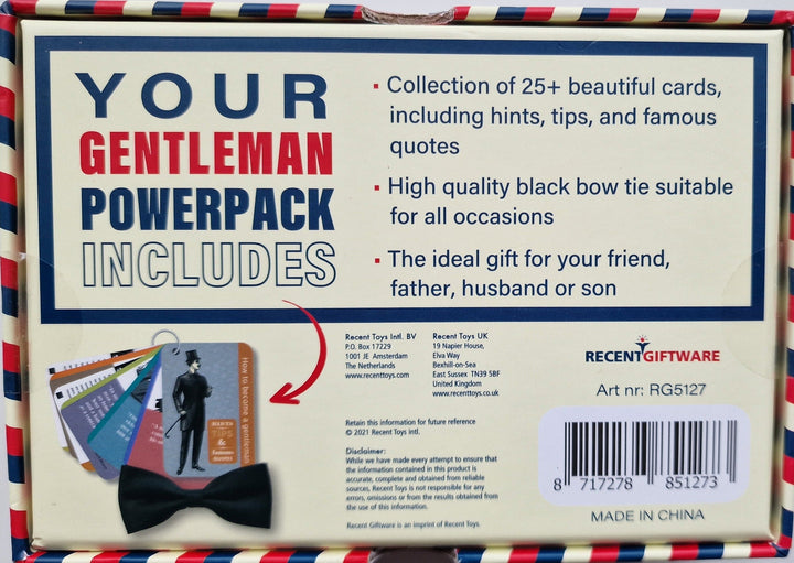 Geschenk-Set "How to become a gentleman"