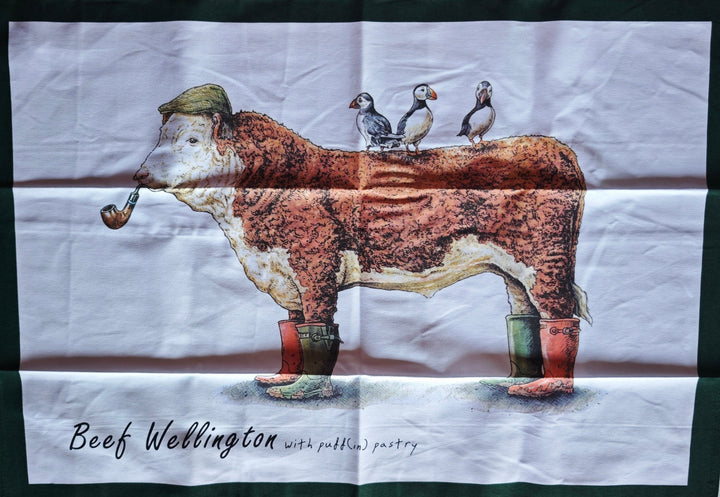 Geschirrtuch aus der "Bewilderbeest" Serie. Schaf