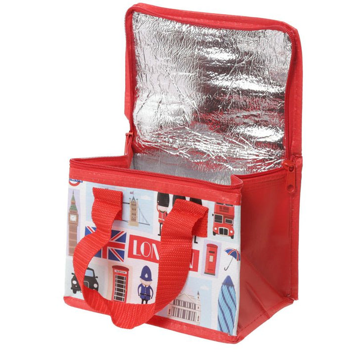 Gewebte Kühltasche Lunchbox, "London" . Perfekt für die Picknick-Zeit - British Moments