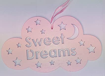 Gisela Graham London . Aufhänger rosa Wolke "Sweet Dreams" - British Moments