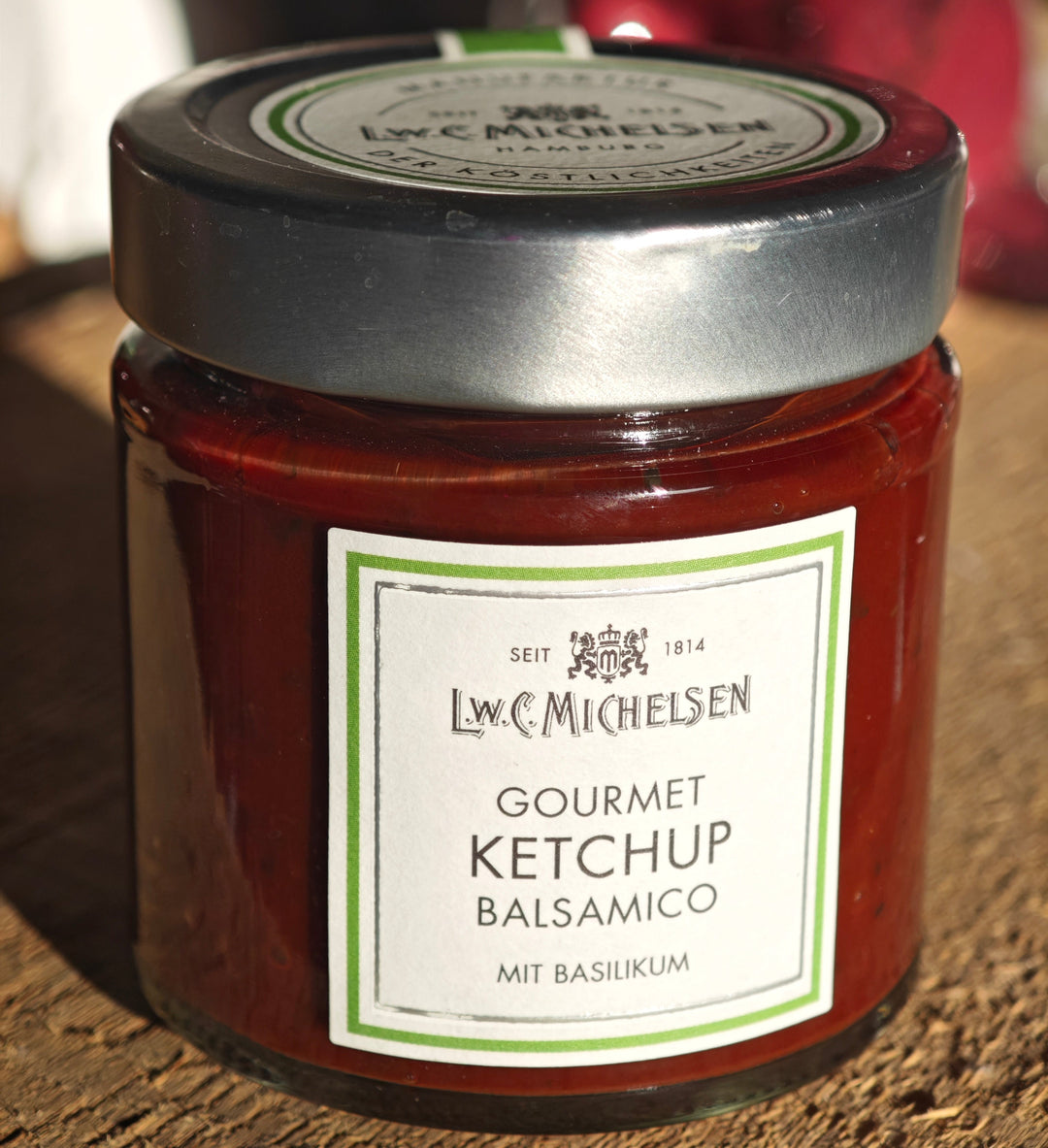 Gourmet Ketchup Balsamico mit Basilikum