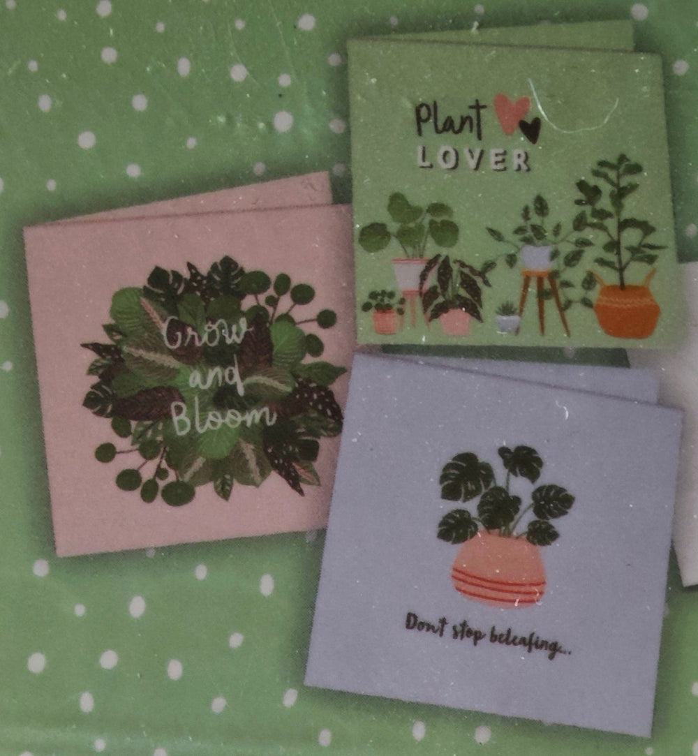 Grußkarten-Set "Plant Lover", 10-teilig