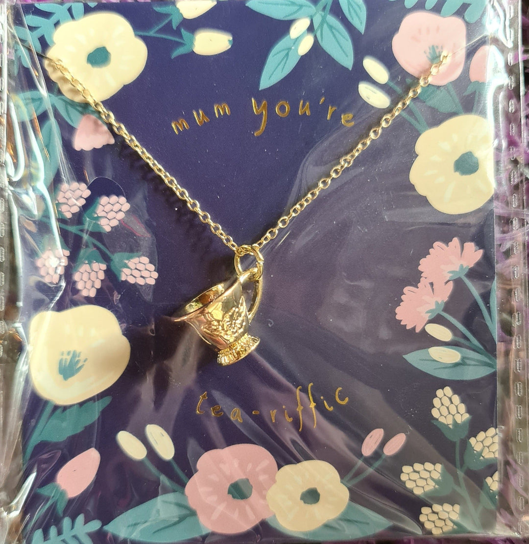 Halskette, Modeschmuck "Teetasse" - British Moments