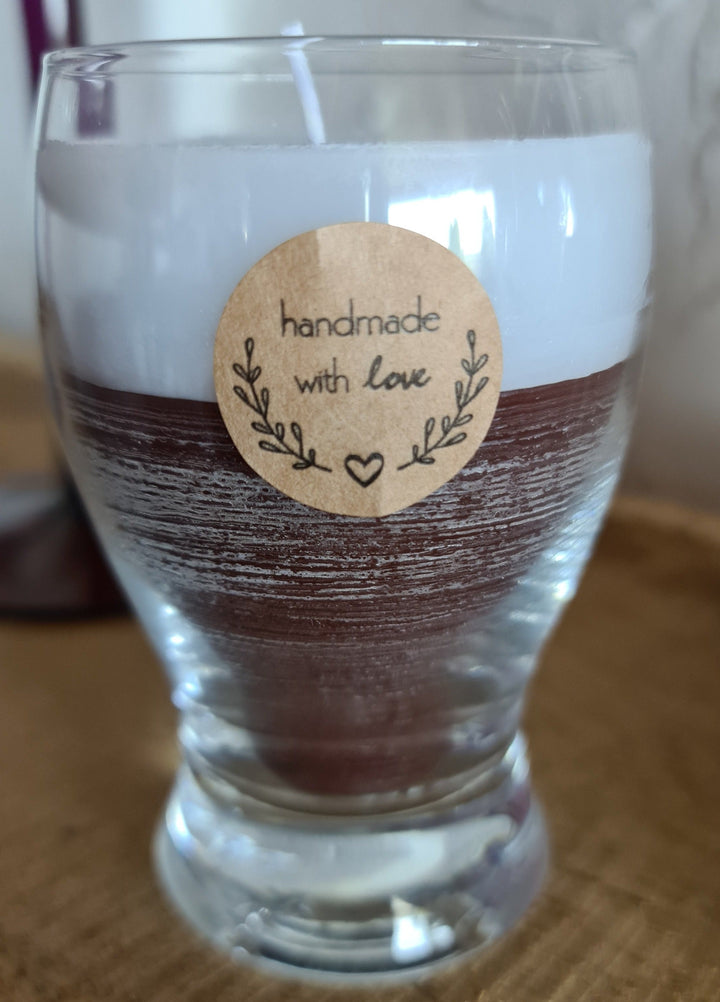 Handgegossene Kerze  " Irish Stout " - British Moments