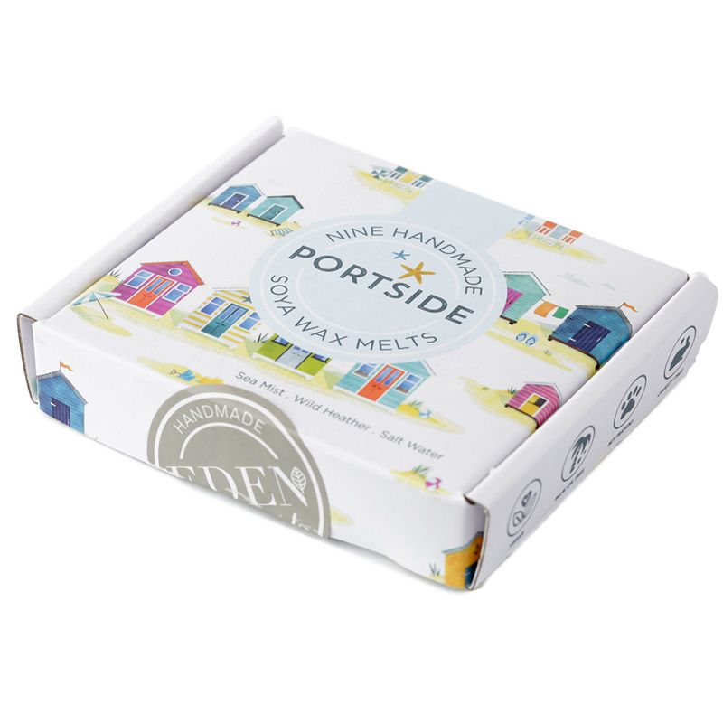 Handgemachte Soja- Duftwachs Melts - Portside an der Küste, 9er Set - British Moments / Fernweh-Kaufhaus
