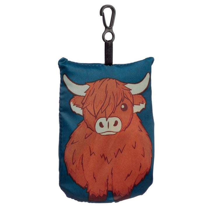 Highland Cow PVC Einkaufstasche, Motiv 1 - British Moments / Fernweh-Kaufhaus