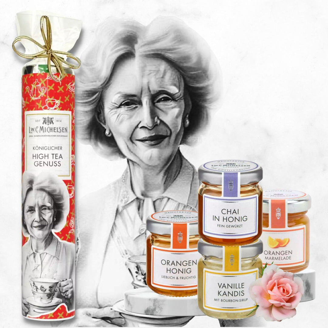 HighTea: Miniatur Turm 4 leckere Miniaturen zur Tea Time - Lebensmittel