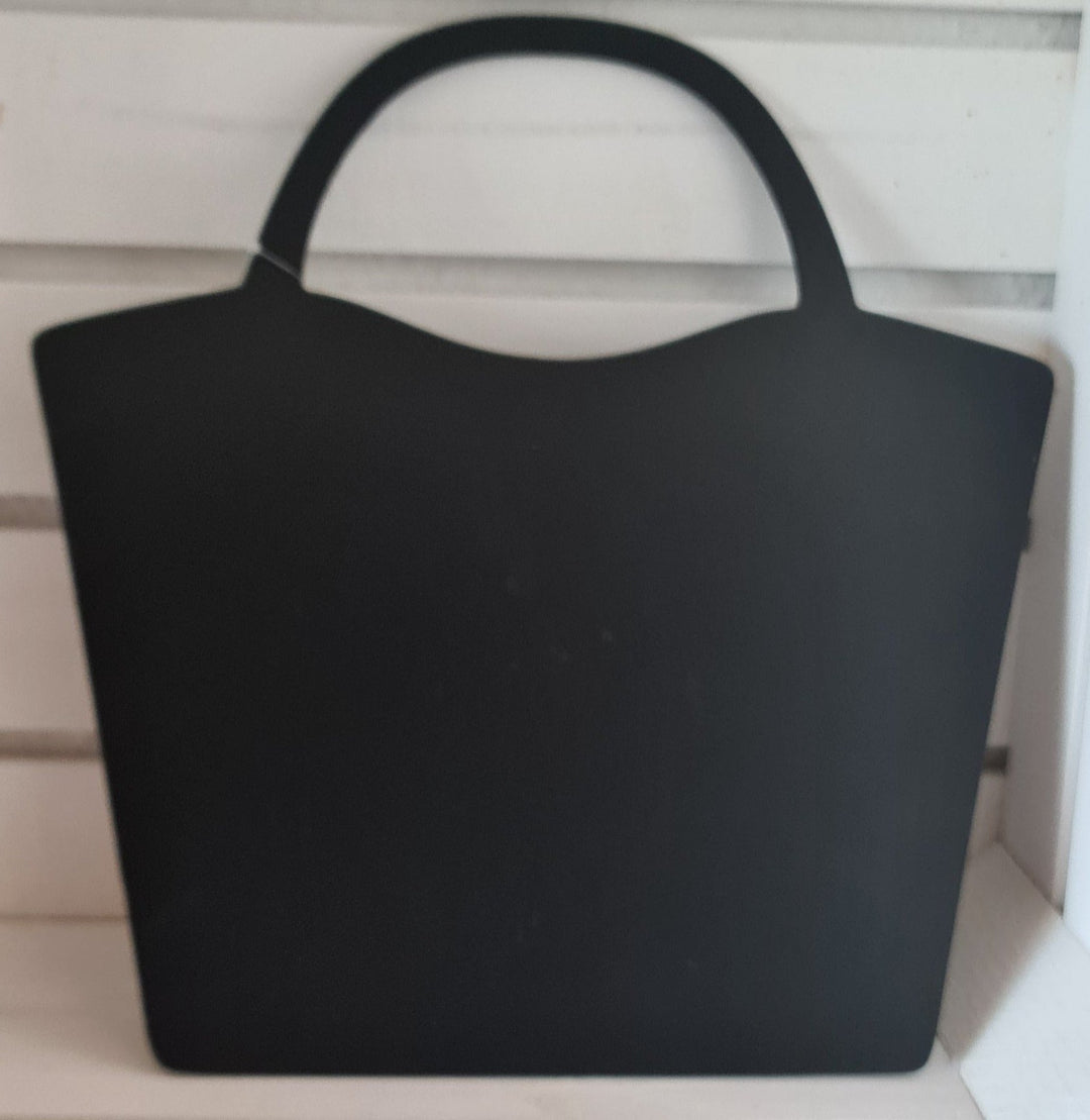 Holztafel in Form einer Handtasche - British Moments / Fernweh-Kaufhaus