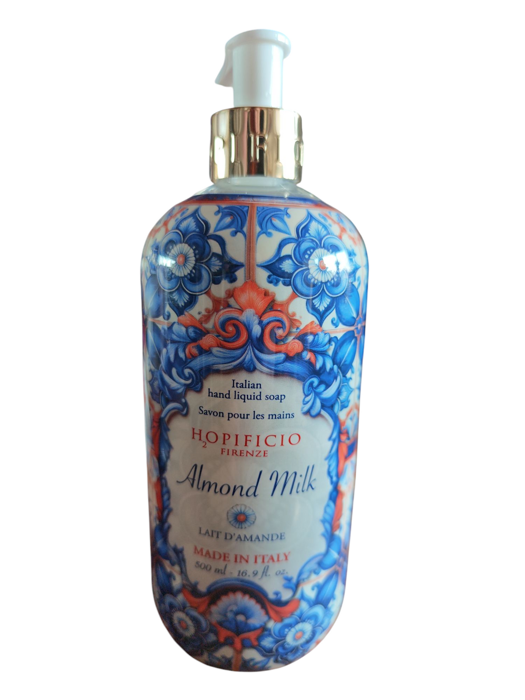 Hopificio, &nbsp;Flüssigseife
"Almond Milk"
Pumpspender, 500 ml