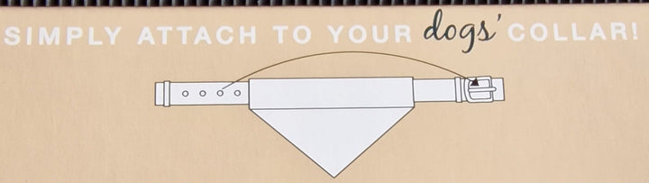 Hunde Halstuch, Dog Bandana, rot. einfach zu befestigen, one sizen