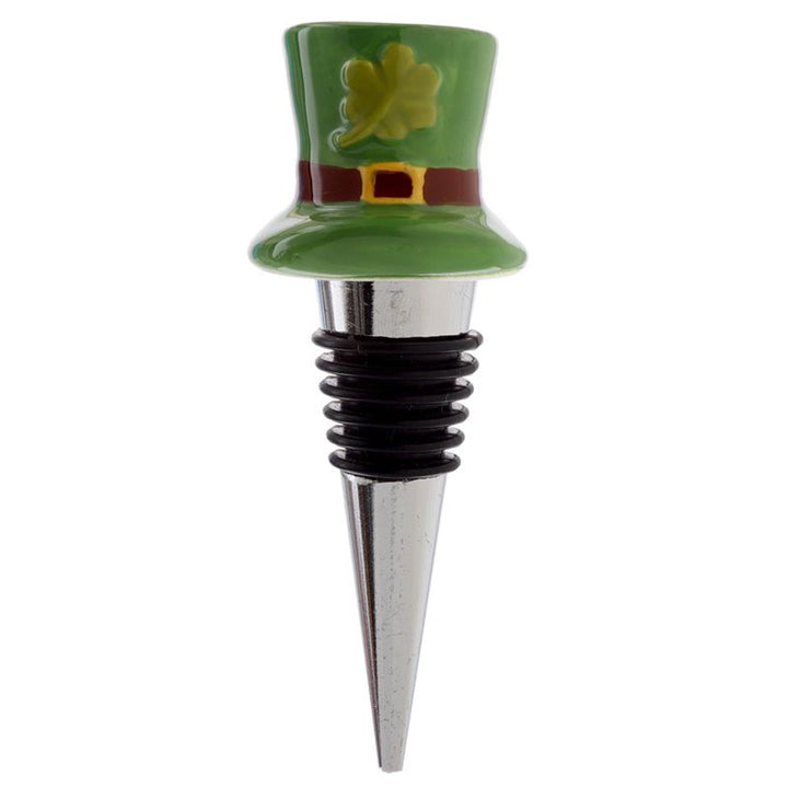 Irischer Glückskobold "Leprechaun-Hut "  Flaschenverschluß, Keramik - British Moments / Fernweh-Kaufhaus