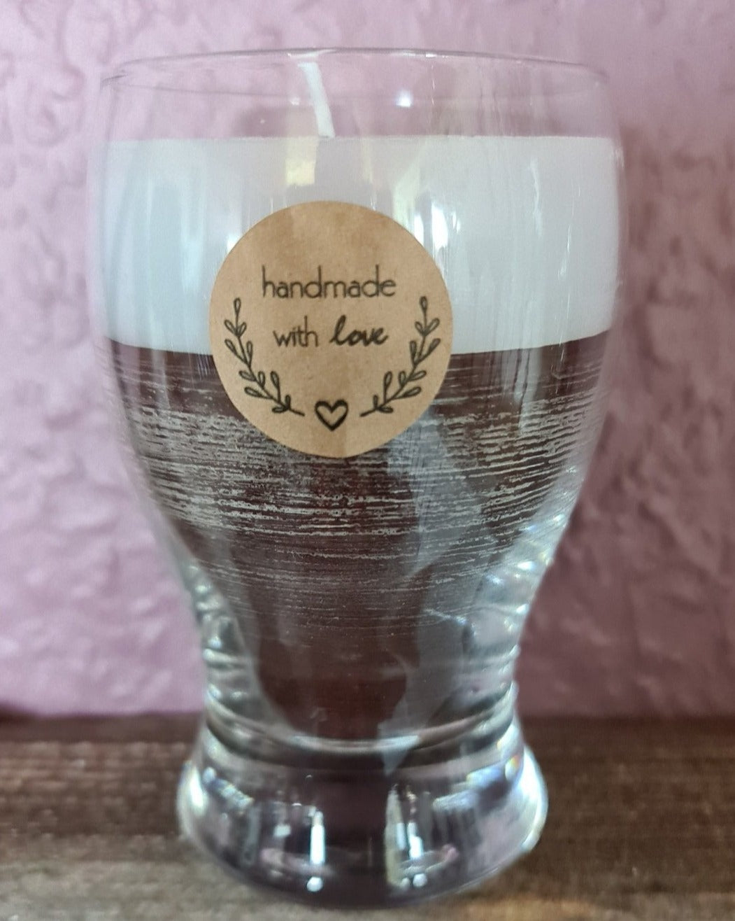 Geschenk Set  Reisekissen Motiv "Irland / Pint " und handgegossene Kerze "Pint" - British Moments / Fernweh-Kaufhaus