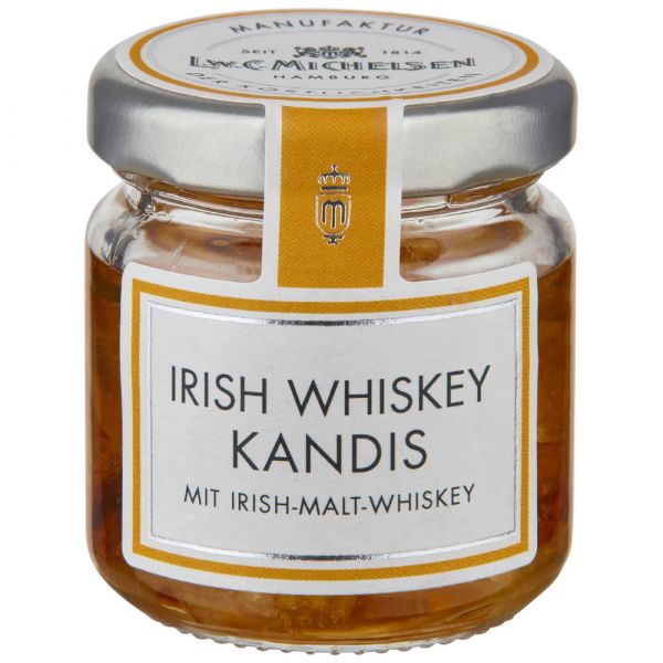 Irish-Whiskey-Kandis 50 gr. Glas