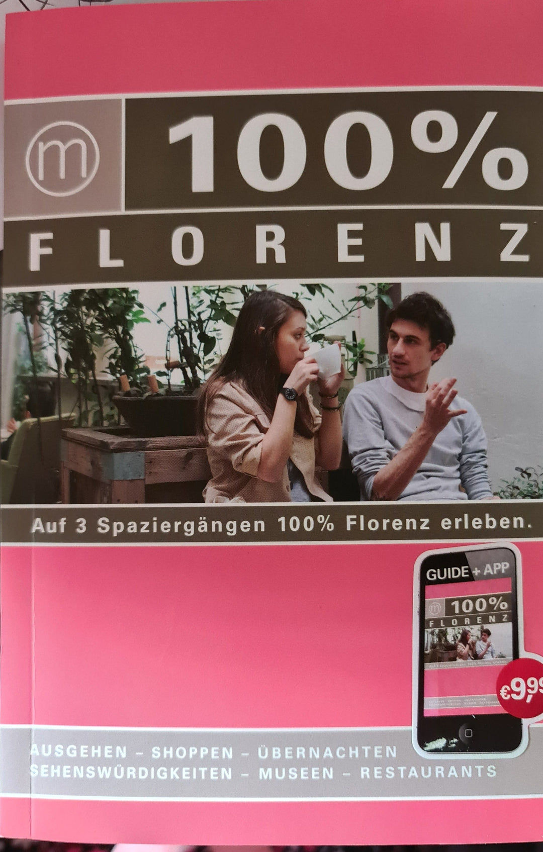 Italien - Antiquariat :  "100% Florenz" Taschenbuch,  gebraucht - British Moments / Fernweh-Kaufhaus