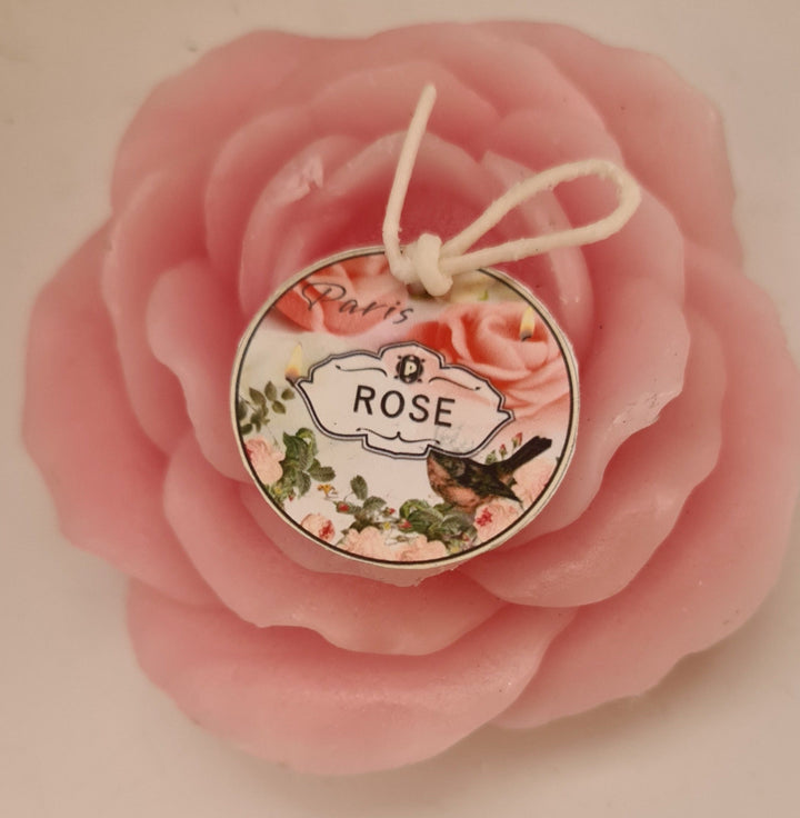 Kerze in Form einer Rose - British Moments / Fernweh-Kaufhaus