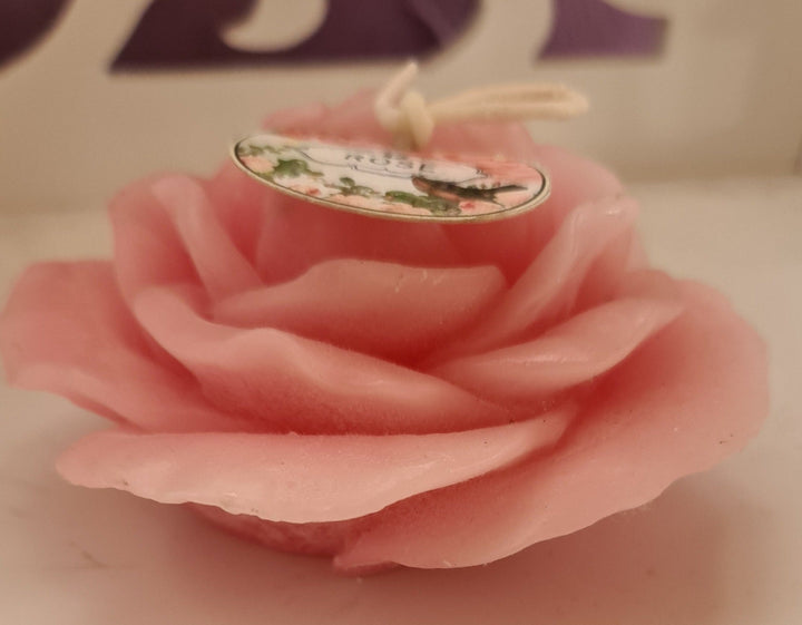 Kerze in Form einer Rose - British Moments / Fernweh-Kaufhaus