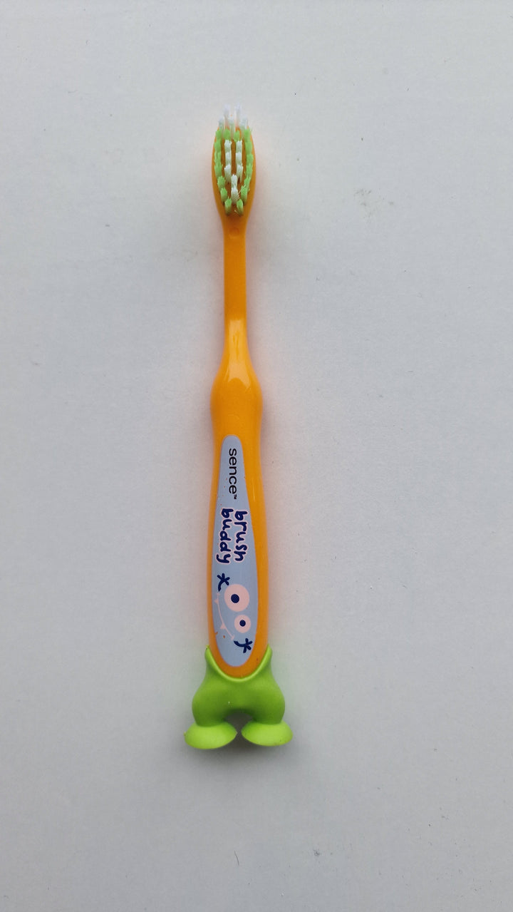 Kinder - Zahnbürste " Brush Buddies " mit Saugnapf-Füßen