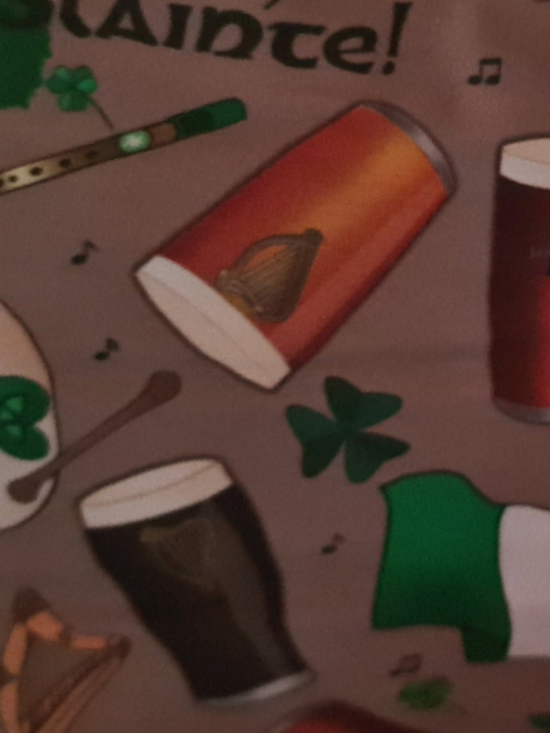 Kissen / Reisekissen Motiv "Irish Pub" Größe 35cm  x 22 cm, Handarbeit - British Moments / Fernweh-Kaufhaus