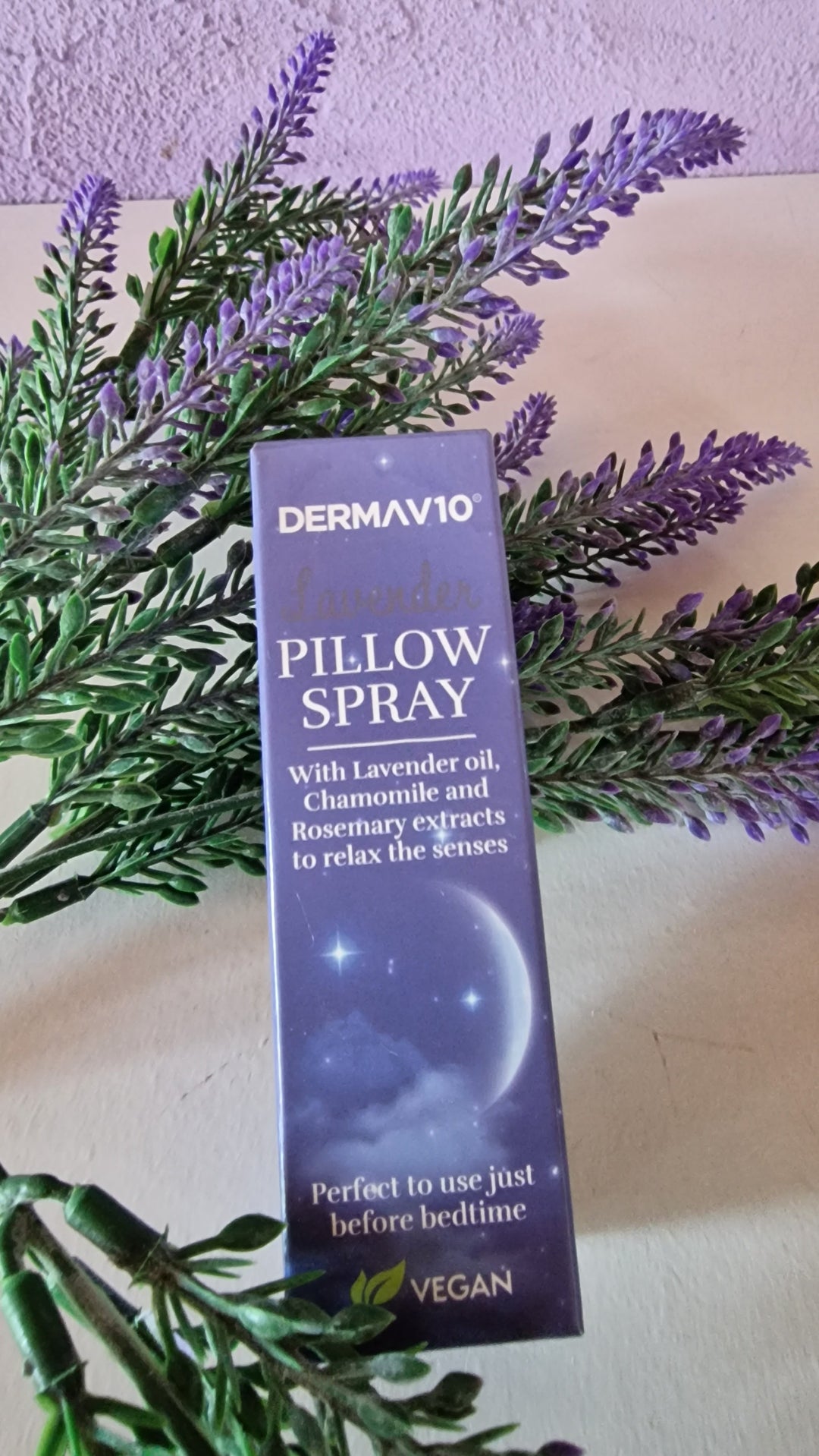 vKissenspray / Pillow Spray Lavendel 30 ml - für einen entspannten Schlaf