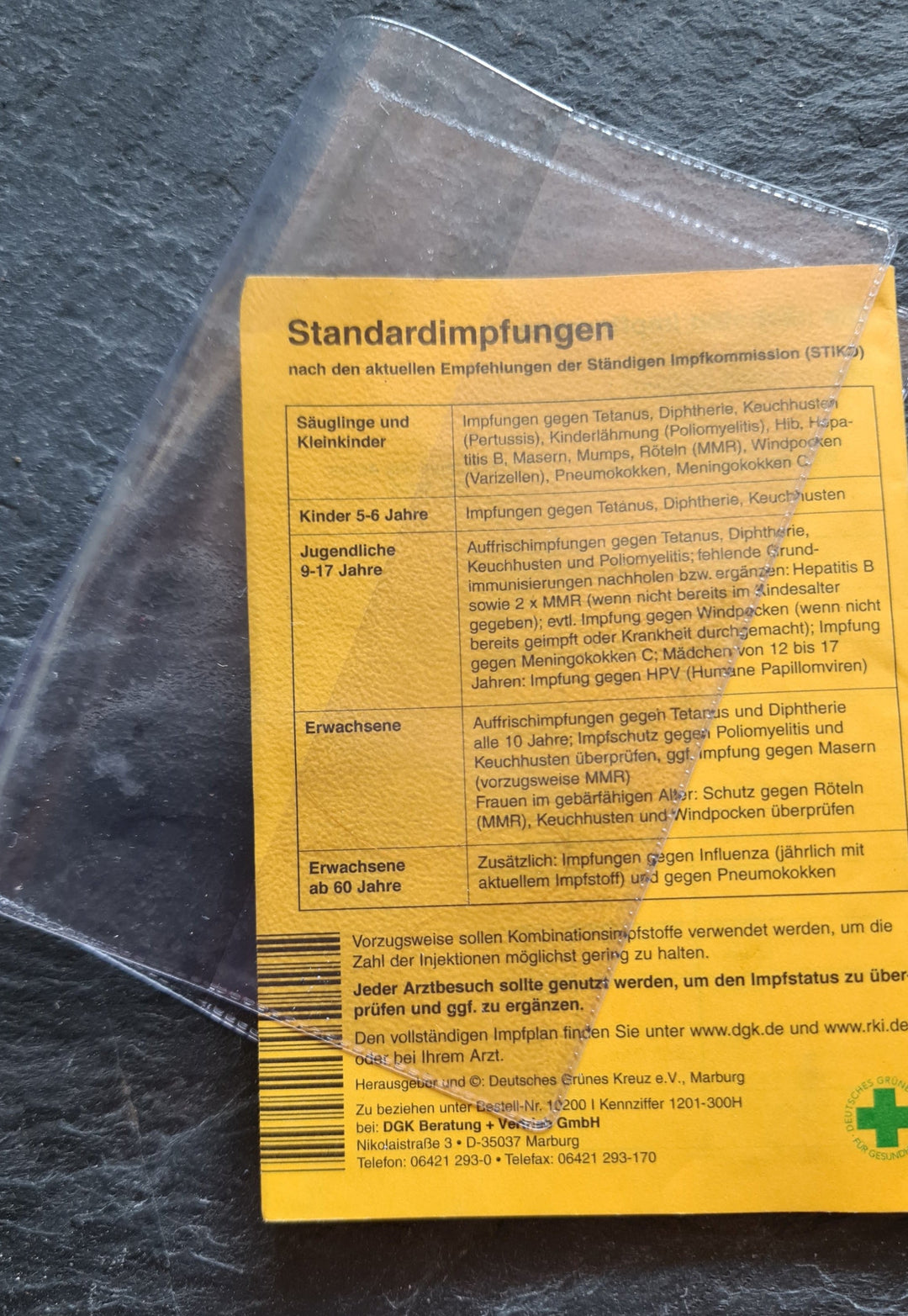 Klarsicht-Schutzhülle für internationalen Impfpass - British Moments / Fernweh-Kaufhaus