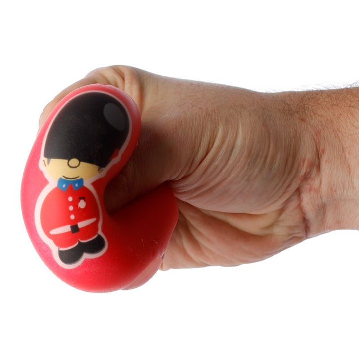 Knautschiger Stressball "London Guard ," rot