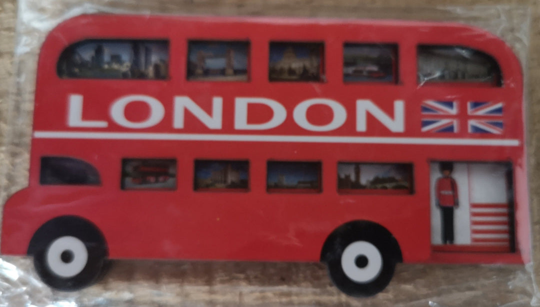 Kühlschrankmagnet "London Bus" - British Moments