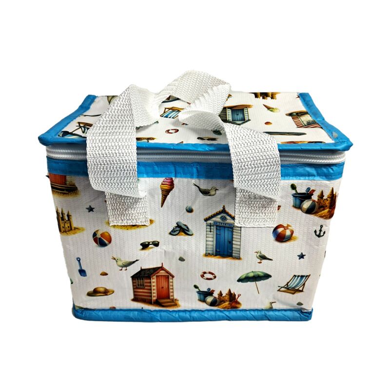 Kühltasche Lunch Picknicktasche Strand "Beach Huts"