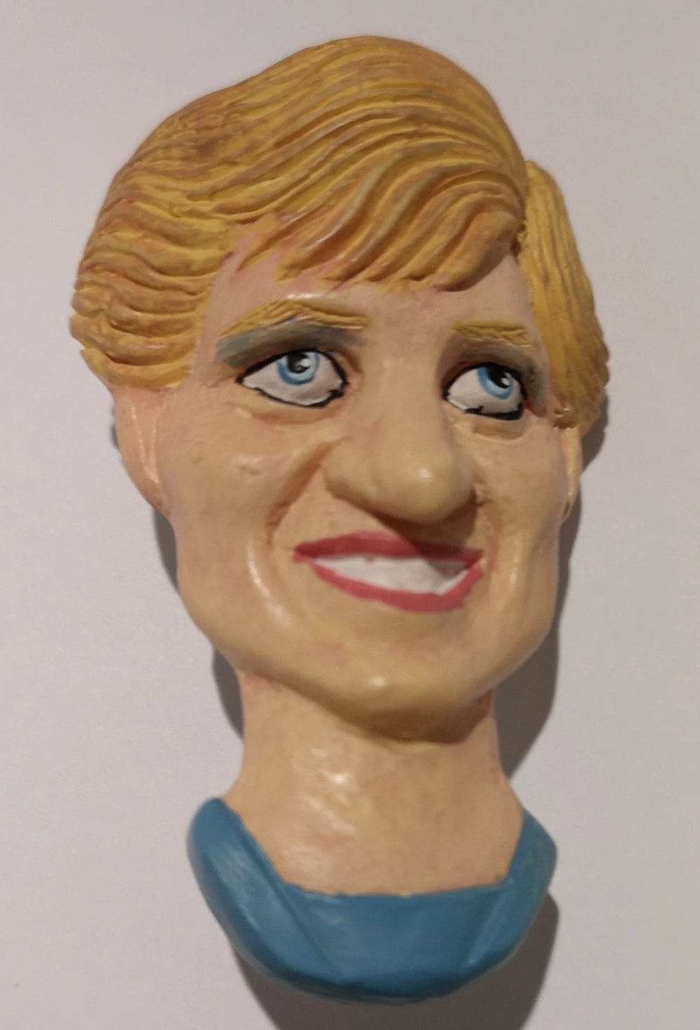 Lady Diana Karrikatur, Saugnapf, Spaß-Deko - British Moments