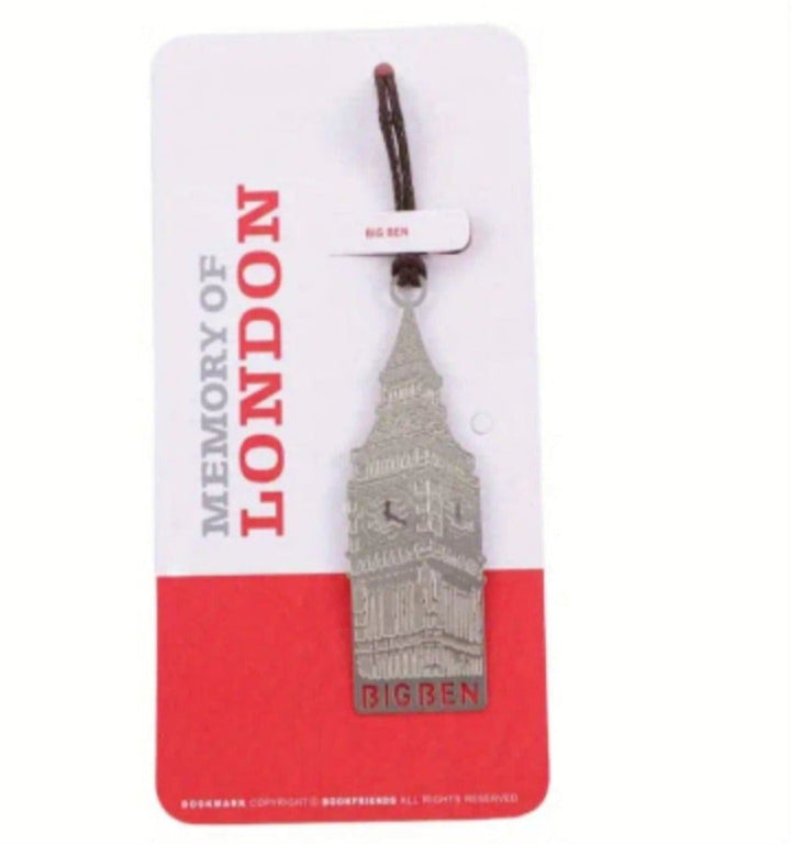 Lesezeichen (Bookmark)  "Big Ben" , dünnes Metall