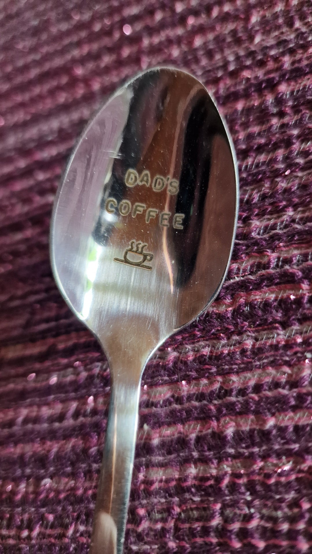 Löffel, "Dad's Coffee " rostfrei - British Moments / Fernweh-Kaufhaus