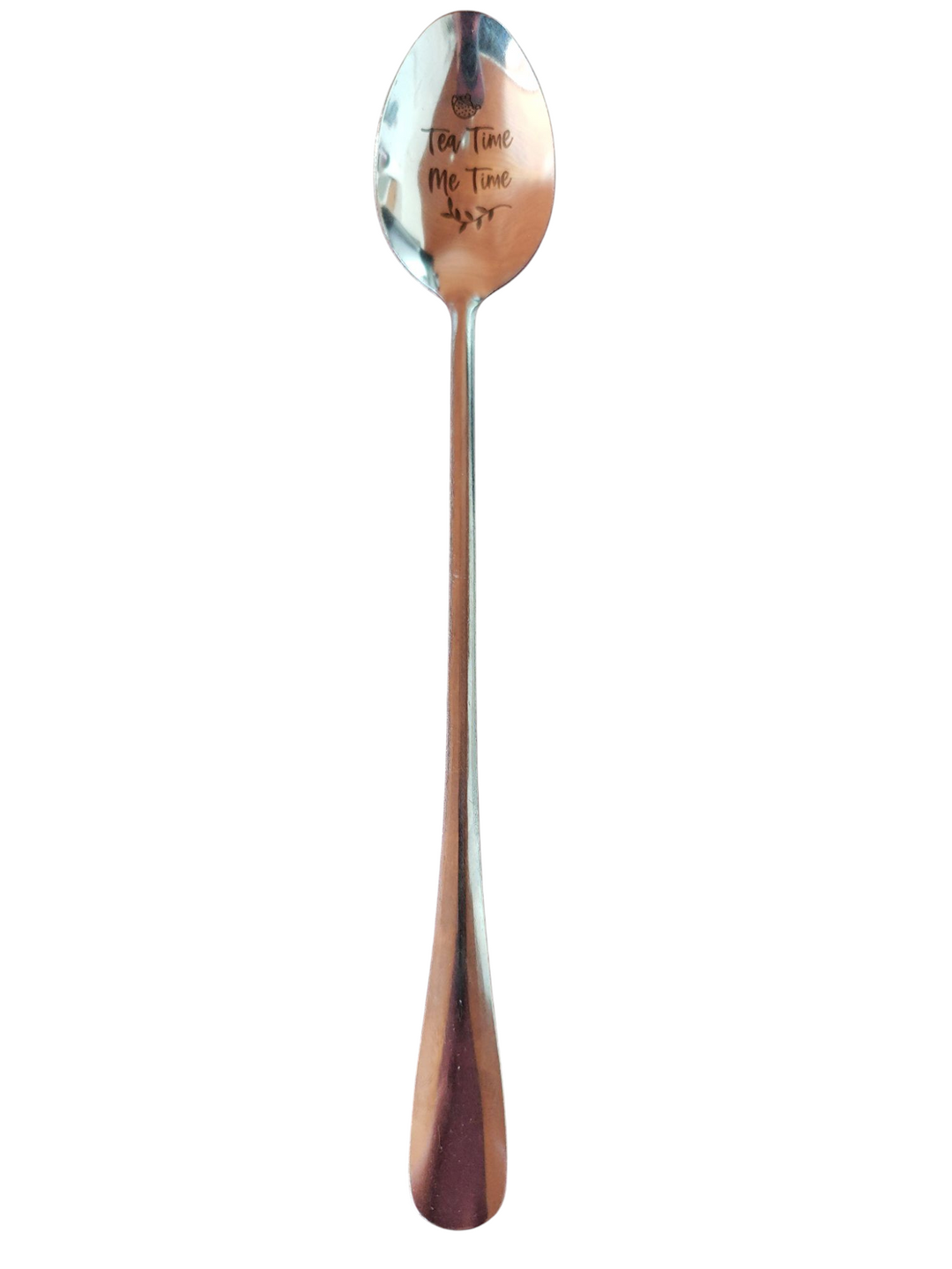 Löffel, "Tea Time me Time ", Edelstahl  rostfrei