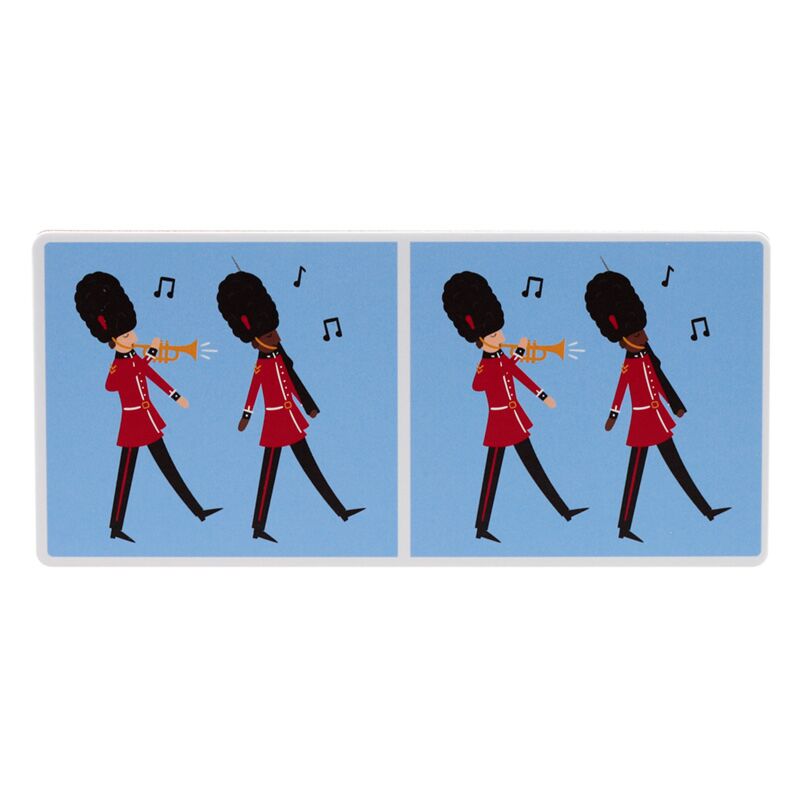 London Souvenir Kinder-Domino-Set