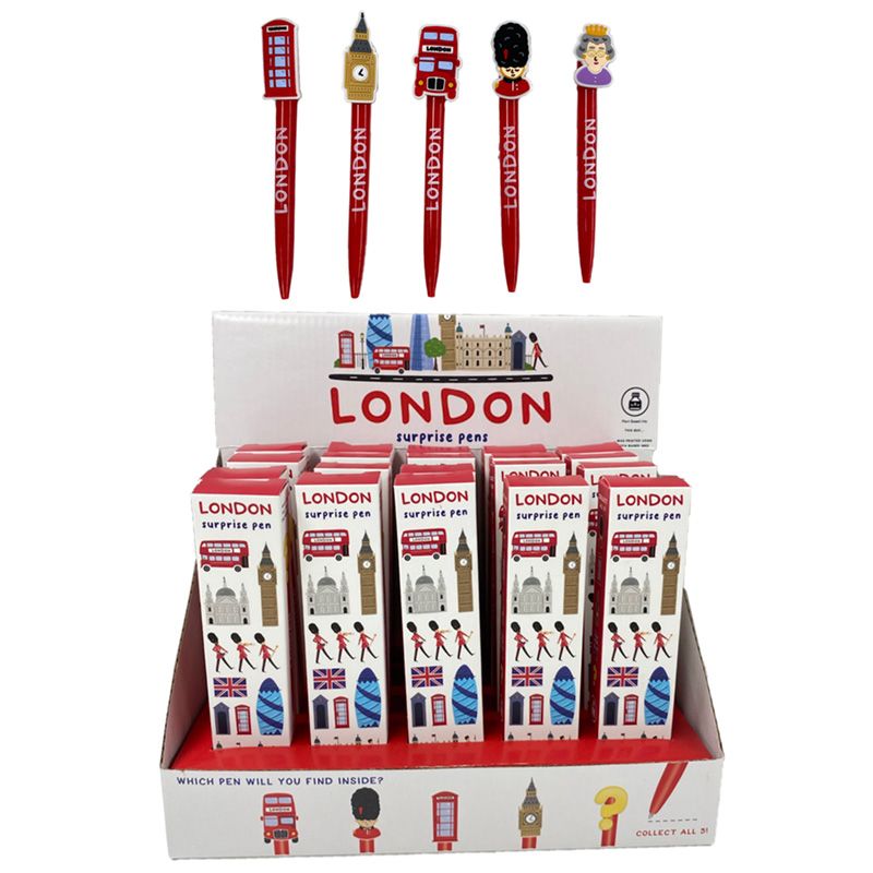 London Surprise Pen (Überraschungs-Stift) - British Moments / Fernweh-Kaufhaus