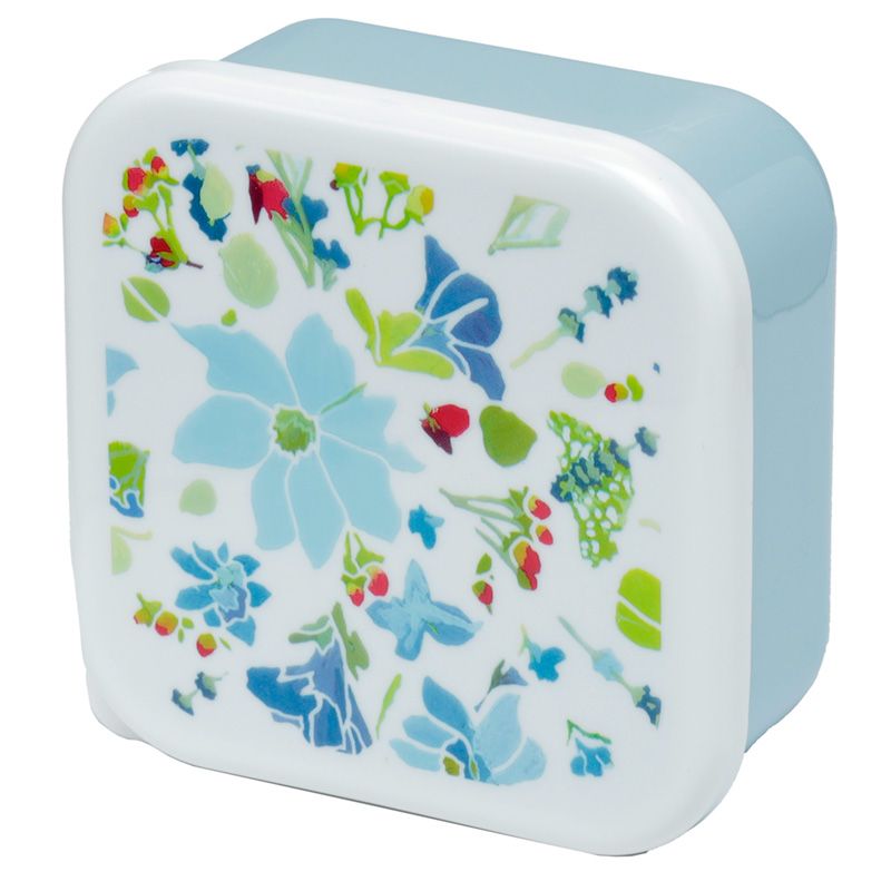 Lunchboxen/ Brotdosen, 3er Set , "Lavender Garden "designed by Julie Dodsworth