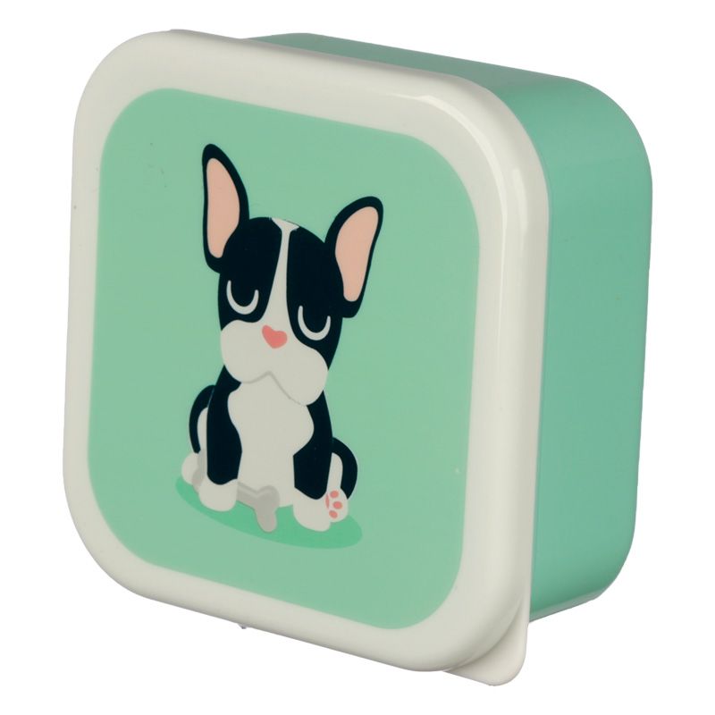 Lunchboxen "Hunde " 3er Set. Toll jetzt zur Picknickzeit - British Moments