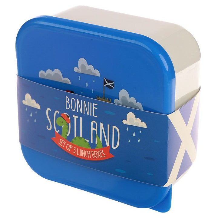 Lunchboxen "Nessie-Schottland" 3er Set. - British Moments