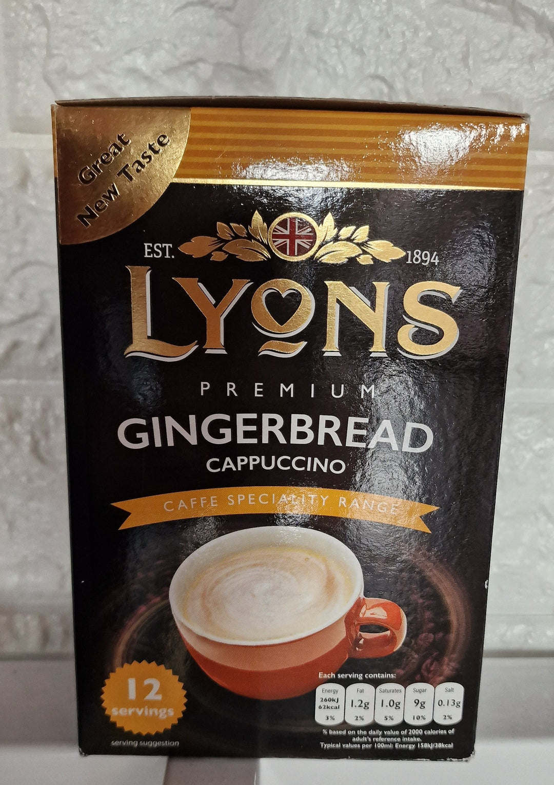 Lyons Cappuccino  Typ "Gingerbread"