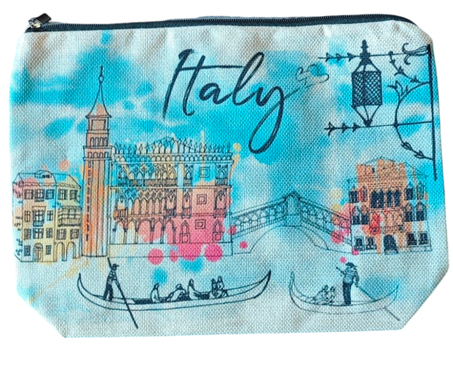 Make-up/ Kosmetik-Tasche, "Italy"