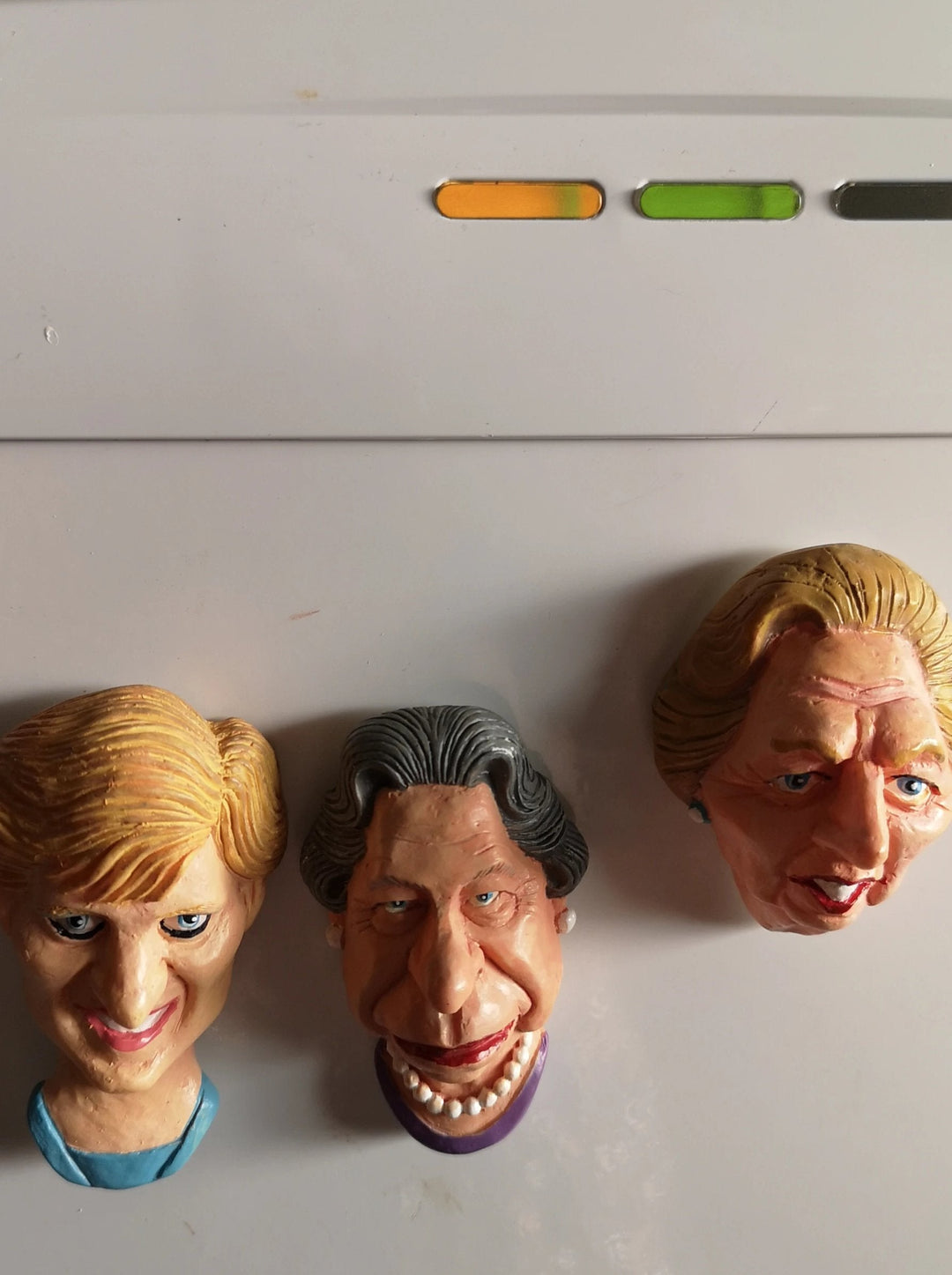 Margaret Thatcher Karrikatur, Saugnapf, Spaß-Deko - British Moments