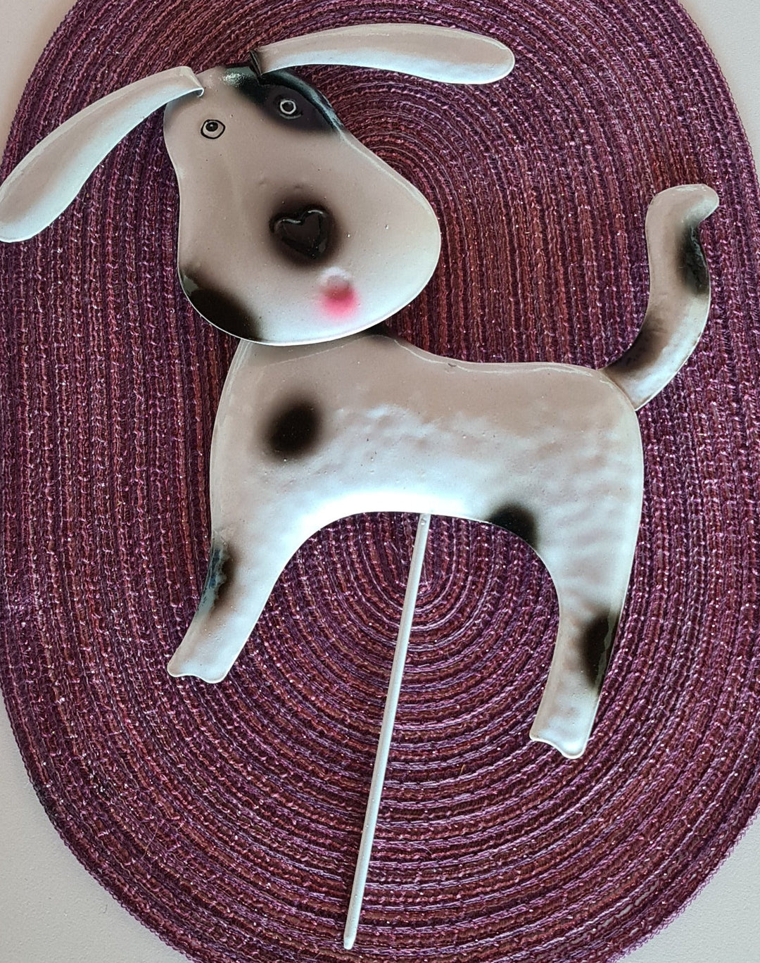 Metallstecker " Hund" für Blumenbeete - British Moments / Fernweh-Kaufhaus