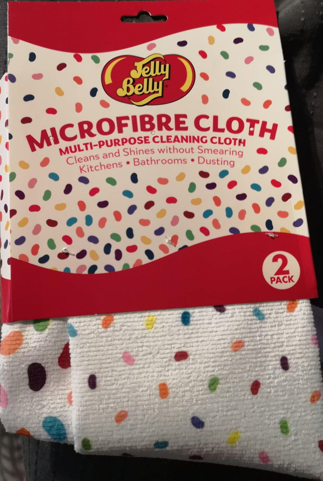 2er Set Mikrofaser- Tücher im Jelly Beans Design - British Moments