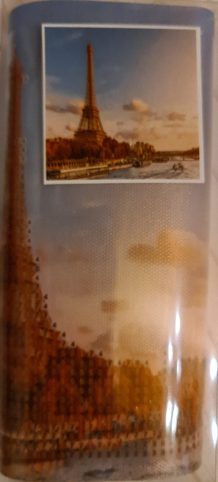 Mini Diamond - Painting - Set "Paris Eiffelturm", ca. 20 cm  x 15 cm - British Moments / Fernweh-Kaufhaus