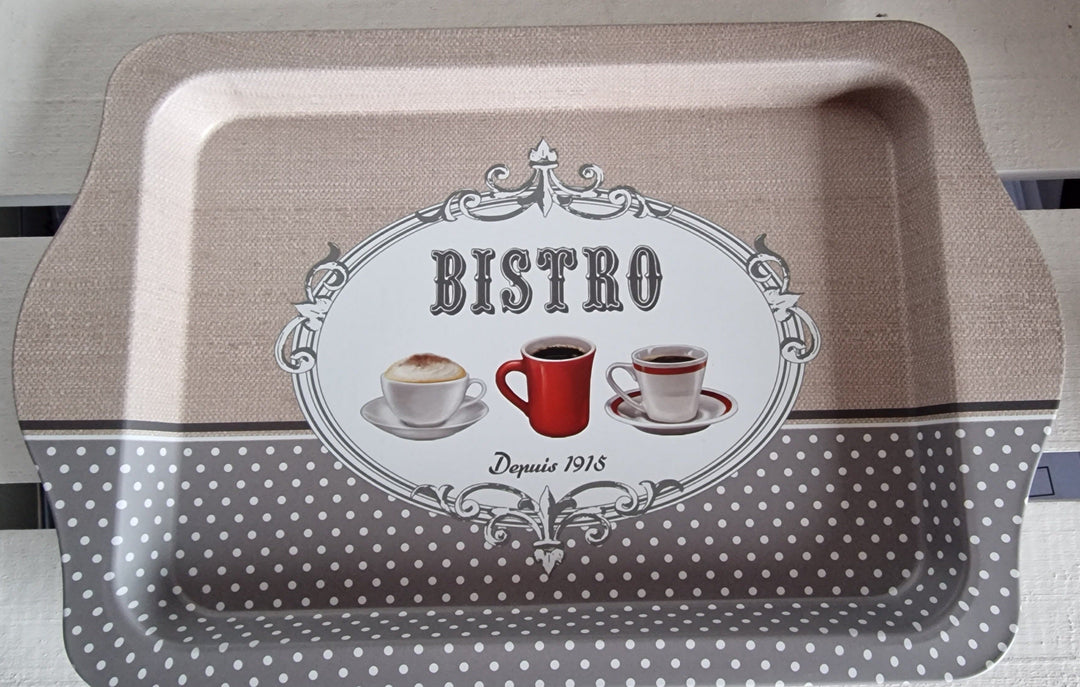 Mini-Tablett "Bistro" ca. 20cm  x 15 cm