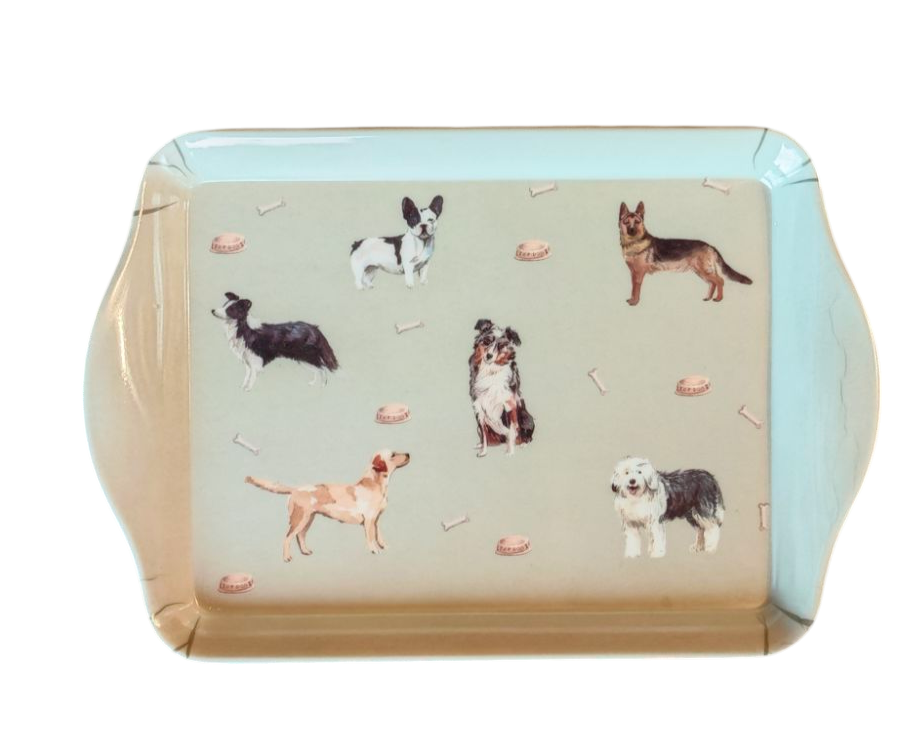 Mini Tablett  "Hunde"